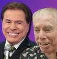 A imagem impecável de Silvio Santos guardada em nossa memória e a aparência real: o apresentador não quer ser refém da ditadura estética e da possível rejeição por não ser "mais o mesmo"  Foto: Fotomontagem: Blog Sala de TV