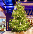 Árvore de Natal do hotel cinco estrelas 'Kempinski Hotel Bahia' é uma das mais caras já feitas  Foto: Reprodução/Kempinski Hotel Bahia