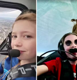 Menina afirmou que tem o sonho de ser piloto desde os primeiros anos de vida  Foto: Timbuktu Content/Amy Spicer/Reuters