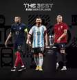 Mbappé, Messi e Haaland disputam prêmio de melhor jogador da Fifa  Foto: Divulgação/Fifa