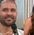 Diogo Nogueira e Paolla Oliveira no 'Encontro'  Foto: Reprodução/TV Globo / Márcia Piovesan