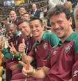  Foto: Reprodução/Instagram @marcaom5 - Legenda: Comissão técnica do Fluminense acompanhou a vitória do Al Ahly sobre o Al Ittihad - / Jogada10