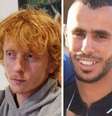 Da esquerda para a direita: Alon Shamriz, Yotam Haim e Samer Talalka  Foto: HOSTAGE AND MISSING FAMILIES FORUM / BBC News Brasil