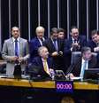 A PEC da Reforma Tributária foi votada na Câmara dos Deputados nesta sexta-feira, 15  Foto: Zeca Ribeiro/Câmara dos Deputados