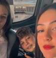 Tathielle Martins e seus filhos: Brayan e Naty  Foto: @instagram