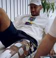  Foto: Reprodução / YouTube NR Sports - Legenda: Neymar está se recuperando da lesão no Brasil / Jogada10