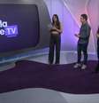 Sala de TV: Natalia, Glauco e Jeff  Foto: Divulgação