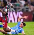 Arias foi o melhor em campo do Fluminense diante do Manchester City  Foto: Getty Images