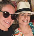 Fernanda Gentil e a esposa aproveitaram o tempo juntas em passeio litorâneo no sul do RJ  Foto: reprodução/instagram/gentilfernanda