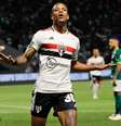 Caio Paulista marcou pelo São Paulo contra o Palmeiras na Copa do Brasil  Foto: Gustavo Motta/Pera Photo Press/Gazeta Press