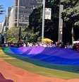 Parada LGBTQIAPN+ em São Paulo.  Foto: Poder360