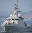 HMS Trent, um navio de patrulha de alto mar, participará de exercícios na costa da Guiana  Foto: Getty Images / BBC News Brasil