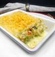ESCONDIDINHO DE BACALHAU COM PURÊ DE BATATAS E ALHO  Foto: Bake and Cake Gourmet