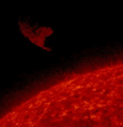 Nasa registrou tornado solar de milhares de quilômetros de altura  Foto: Nasa/SpaceWeather