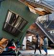 Um poderoso terremoto no dia de Ano Novo de 2024 derrubou casas no centro do Japão  Foto: Reuters / BBC News Brasil