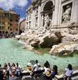 Fontana di Trevi é um dos principais monumentos de Roma  Foto: ANSA / Ansa - Brasil