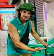 O ex-ator de Malhação Daniel Erthal, de 41 anos  Foto: Reprodução/Redes Sociais 