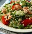 Salada de quinoa com atum e pepino – Foto: Shutterstock  Foto: Guia da Cozinha