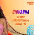 Giovanna está entre os participantes do grupo Pipoca do BBB 24  Foto: Divulgação/Rede Globo / Estadão