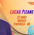 Lucas Pizane foi o terceiro Pipoca confirmado no BBB 24  Foto: Divulgação/Rede Globo / Estadão