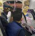 Avião fez pouso de emergência após porta abrir durante voo, nos EUA  Foto: Redes sociais / Perfil Brasil
