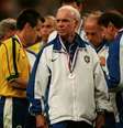 Zagallo na Copa do Mundo de 1998  Foto:  Michael Steele/EMPICS / Getty Images
