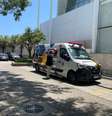 Diretor de Comunicação da CBF desmaia em velório de Zagallo e é socorrido por ambulância  Foto: Jerson Pita