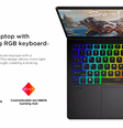 O Omen Transcend 14 tem um teclado com teclas do tipo pudding da HyperX vendido. O notebook será vendido com o teclado customizável por teclas ou apenas por zonas (Imagem: Divulgação/HP)  Foto: Canaltech