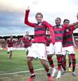 Foto: Gilvan de Souza/Flamengo - Legenda: Flamengo iniciou a Copinha com vitória / Jogada10