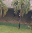A estrutura que despencou deixou quatro feridos  Foto: Reprodução/TV Globo