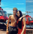 O influenciador de 17 anos, Nino Abravanel, fez um baita ‘ato de amor’ para reconquistar a ex-namorada, Livia Rafaelle, e reatar o namoro.  Foto: Reprodução/Instagram