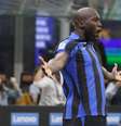 Lukaku atuava pela Inter à época da ofensa  Foto: ANSA / Ansa - Brasil