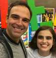 Tadeu Schmidt é um dos maiores apoiadores da filha Valentina  Foto: Reprodução/Instagram/@tadeuschmidt