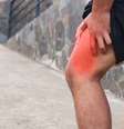 Dor no joelho dificulta o emagrecimento  Foto: Shutterstock / Sport Life