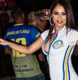 Carnaval do Rio 2024: Lexa apostou em um macacão colado no corpo para ensaio de rua da Unidos da Tijuca em 11 de janeiro de 2024.  Foto: AGNews / Purepeople