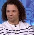 "Eu falei assim: 'eu sou um homem casado. Ela estava com o vestido transparente'", disse Maycon  Foto: Reprodução/Globoplay / Mais Novela