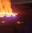 Grindavik, de 4 mil habitantes, teve que ser evacuada às pressas   Foto: DW / Deutsche Welle