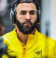  Foto: Divulgação redes sociais Al-Ittihad - Legenda: Al-Ittihad postou imagens do treino que não teve a presença de Benzema / Jogada10