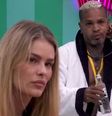 No 'BBB 24', Rodriguinho volta a fazer comentários pejorativos sobre o corpo de Yasmin Brunet: 'Vai sair rolando'.  Foto: Reprodução, TV Globo / Purepeople