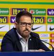 -  Foto: PAU BARRENA/AFP via Getty Images - Legenda: Ramon Menezes falou sobre os treinamentos na Granja Comary e na confiança no trabalho da Seleção Pré-Olímpica / Jogada10