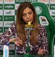  Foto: Cesar Greco/Palmeiras - Legenda: Leila rebate críticas sobre o patrocínio da Crefisa / Jogada10