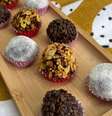 Aprenda a receita de brigadeiro de açaí  Foto: Camila Agnoletto/Divulgação / Boa Forma