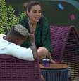 A modelo acredita que o brother foi omisso quando surgiram falas abusivas sobre as mulheres da casa  Foto: X/Big Brother Brasil / Pipoca Moderna