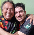 É a primeira parceria entre Paulinho Mocidade e Marcelo Adnet  Foto: Reprodução Instagram
