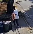 Menina de 12 anos é deixada morta em calçada em MG; suspeito é flagrado em câmera e preso  Foto: Reprodução/GloboNews