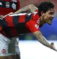  Foto: Gilvan de Souza e Marcelo Cortes / CRF - Legenda: Pedro iniciou contagem de gols em 2024 / Jogada10