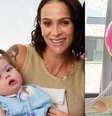 Leticia Cazarré mostra Maria Guilhermina em pé pela primeira vez sozinha  Foto: Reprodução/Instagram / Bons Fluidos