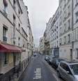 Rua do Hotel Europe, em Paris, onde brasileira foi encontrada morta  Foto: Reprodução/Google Street View