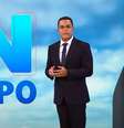 Marcelo Pereira ao ressurgir no 'Jornal Nacional' após mais de duas semanas afastado do vídeo  Foto: Reprodução/TV
