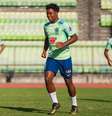  Foto: Leto Ribas/CBF - Legenda: Endrick durante treino da Seleção / Jogada10